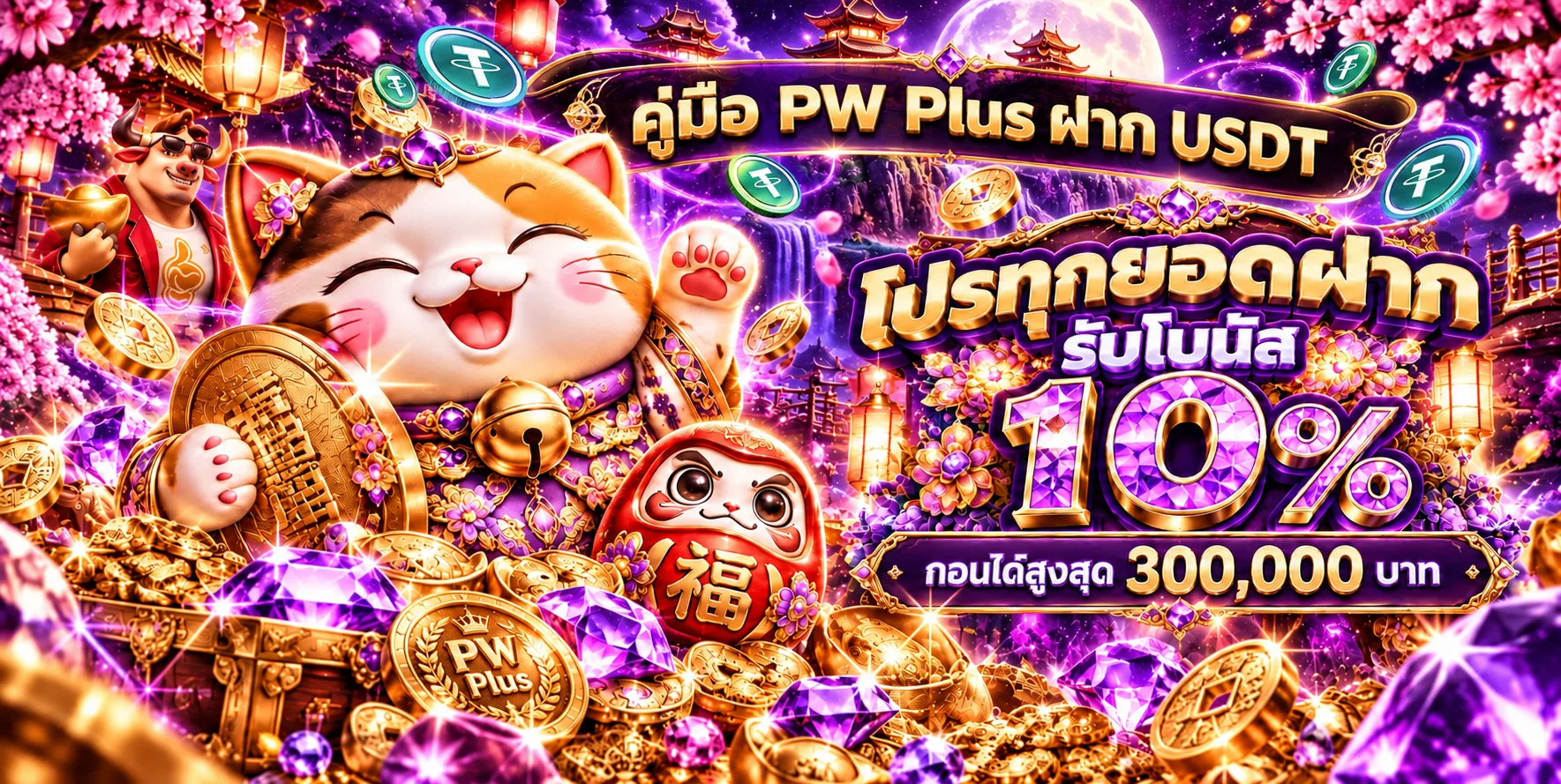 PW Plus ฝากถอน USDT คู่มือมือใหม่แบบปลอดภัย